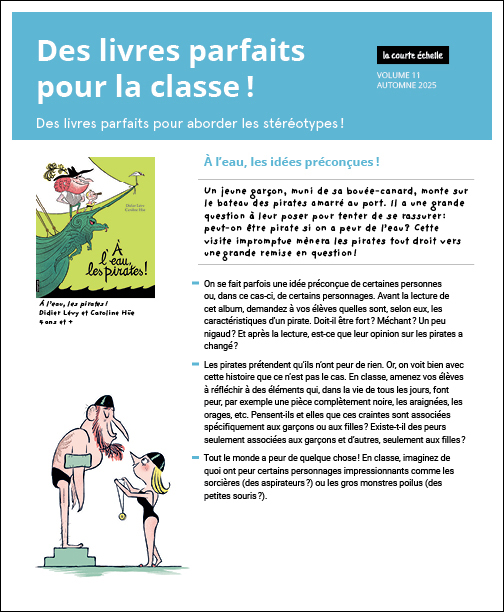 Des livres parfaits pour aborder les stéréotypes